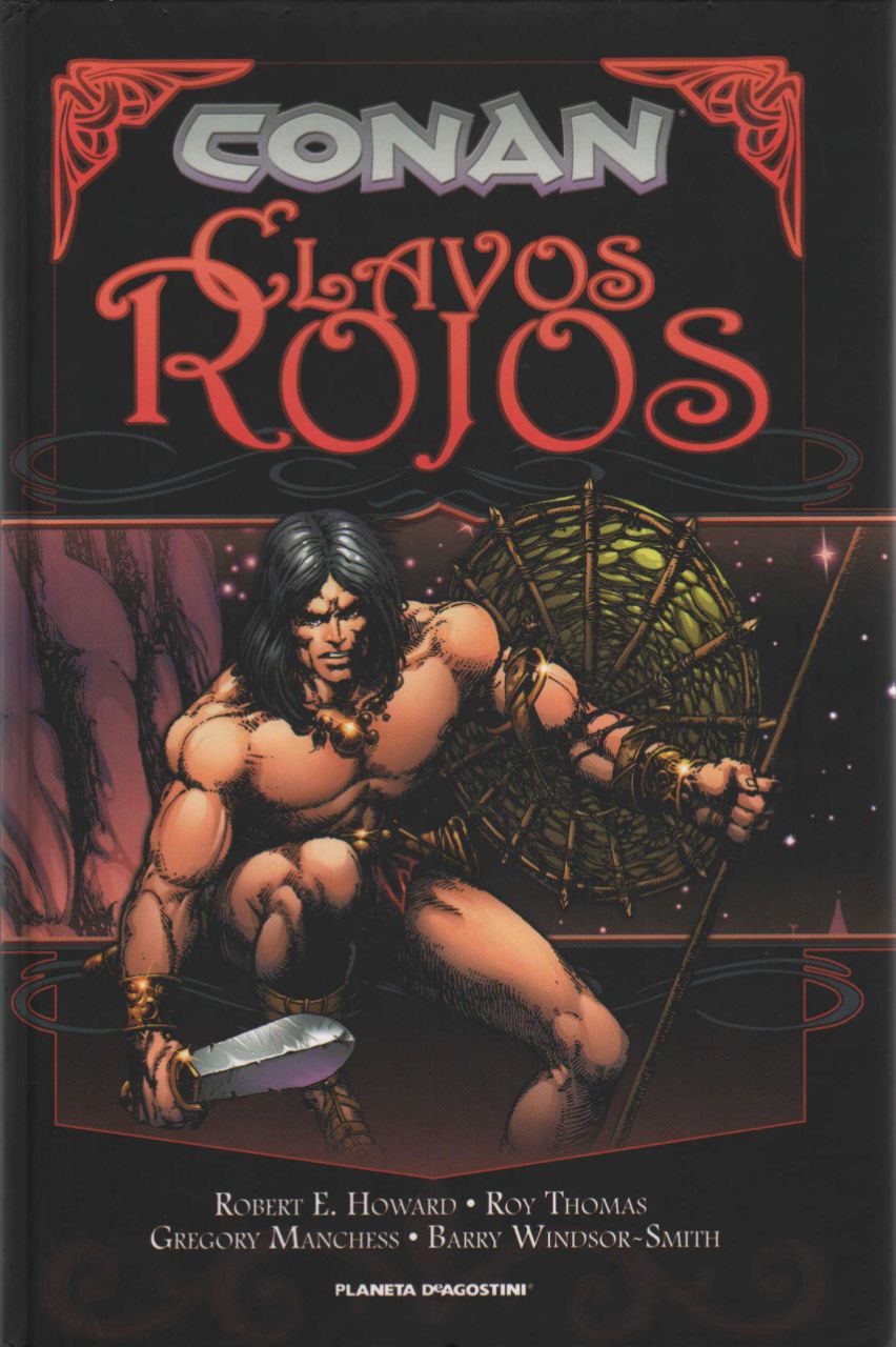 Portada ampliada de CONAN CLAVOS ROJOS