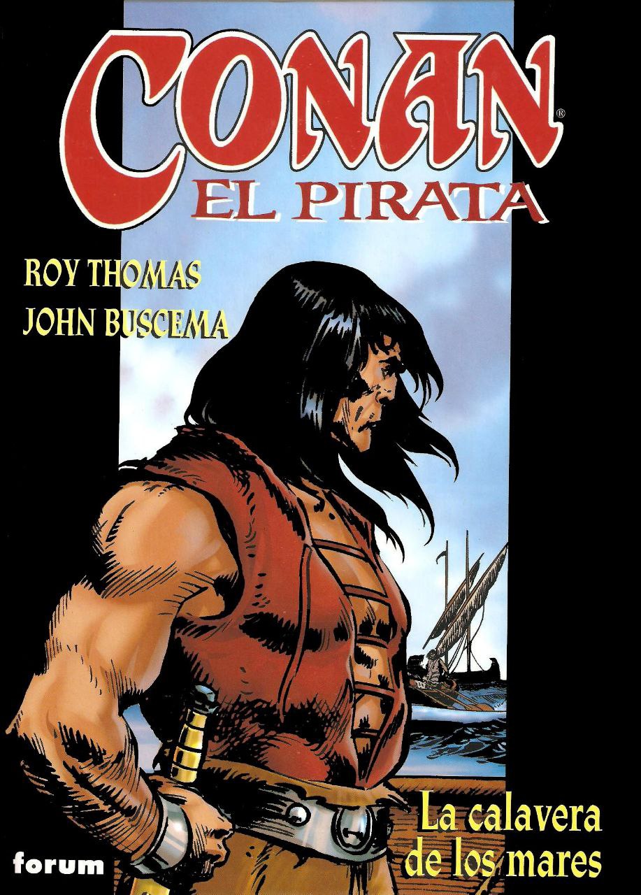 Portada ampliada de CONAN EL PIRATA
