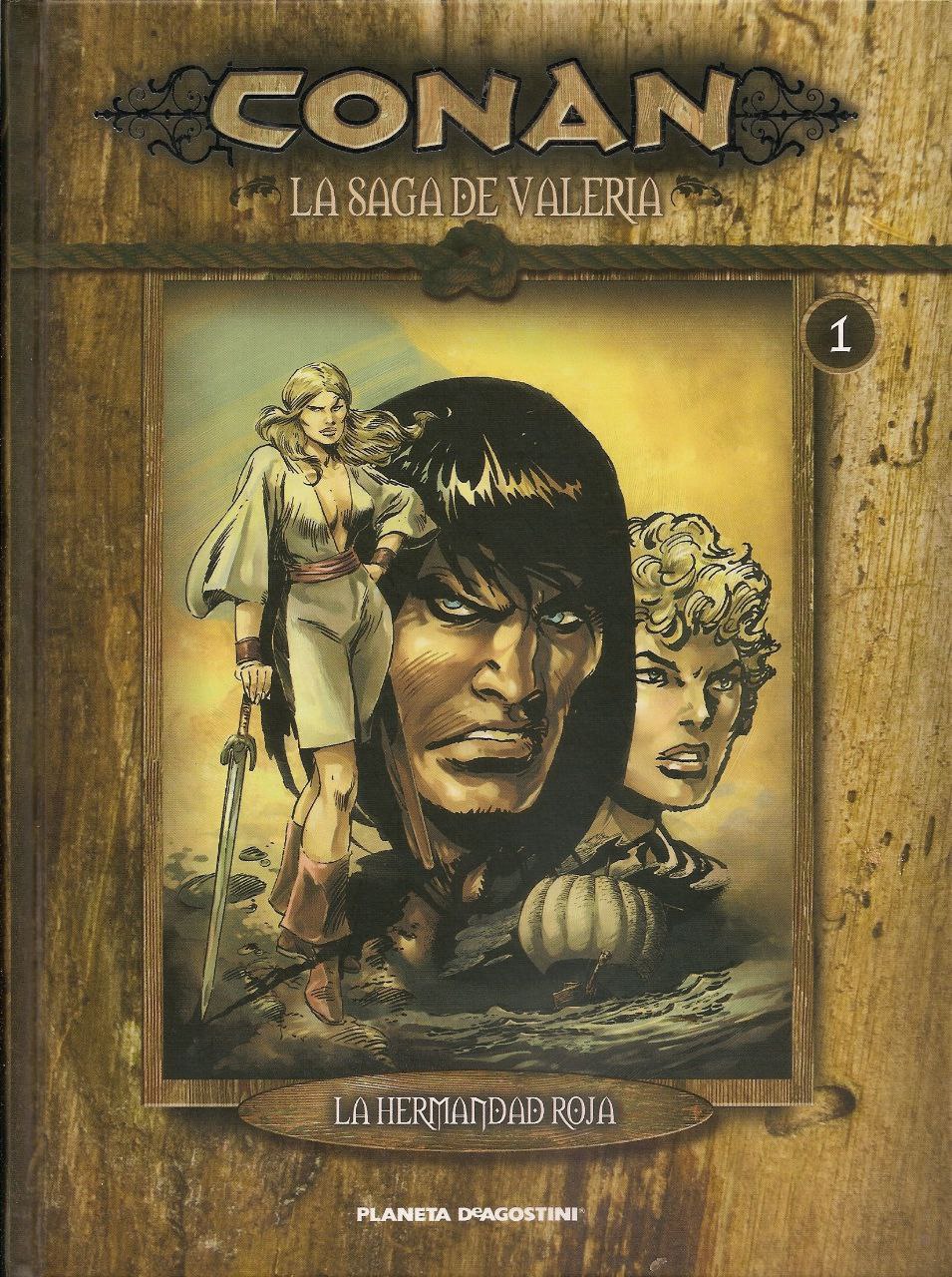 Portada ampliada de CONAN LA SAGA DE VALERIA