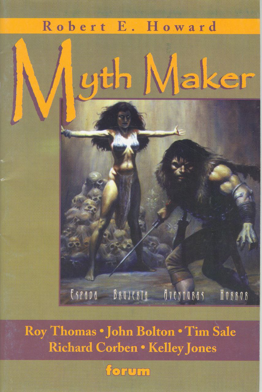 Portada ampliada de Myth Maker