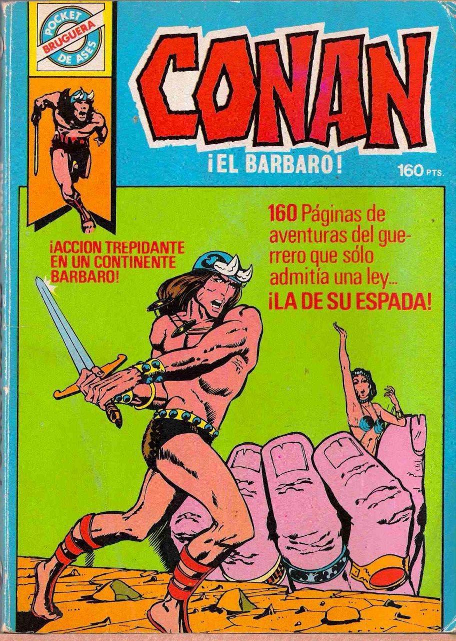 Portada ampliada de CONAN EL BARBARO!