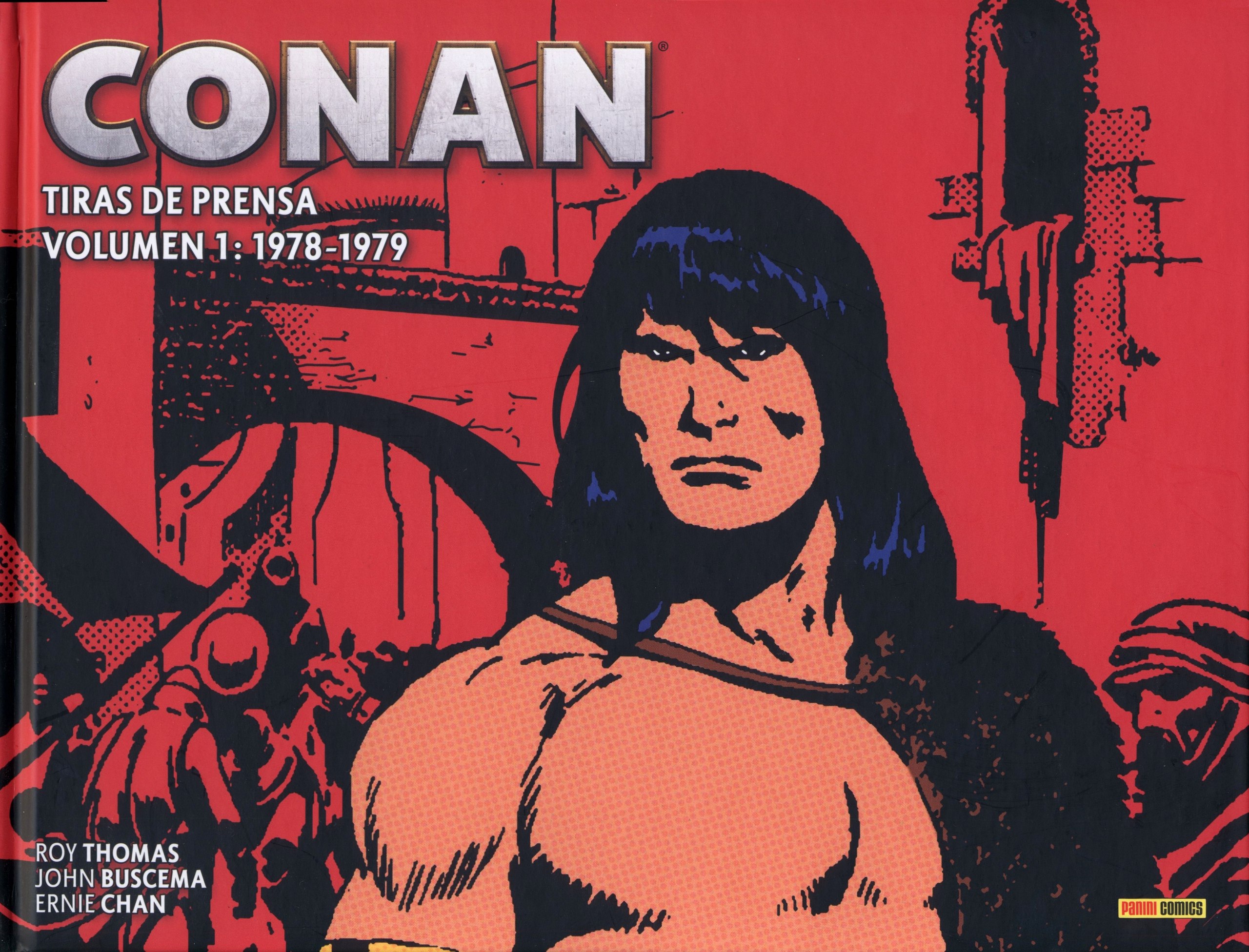 Portada ampliada de CONAN TIRAS DE PRENSA VOLUMEN 1: 1978-1979