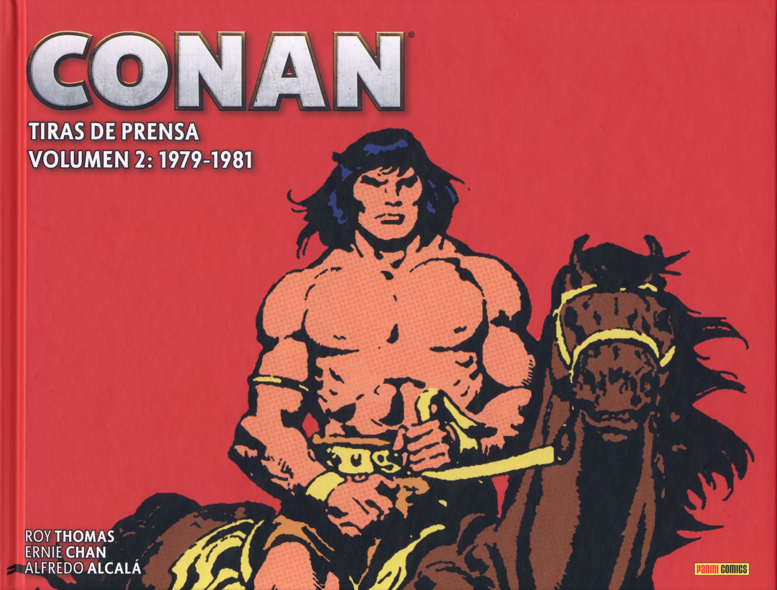 Portada ampliada de CONAN TIRAS DE PRENSA VOLUMEN 2: 1979-1981