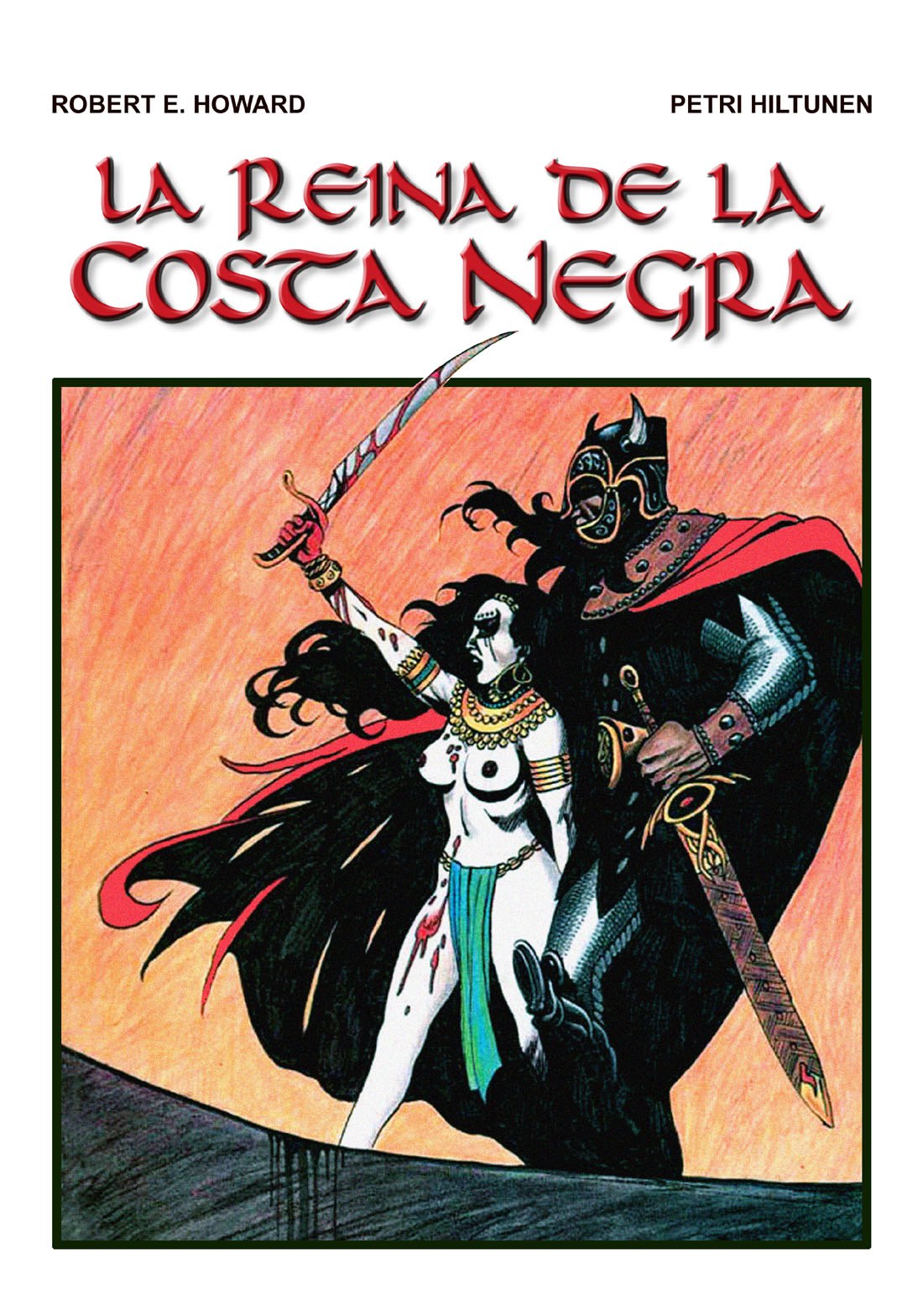 Portada ampliada de La Reina de la Costa Negra