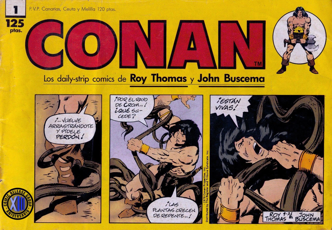 Portada ampliada de CONAN