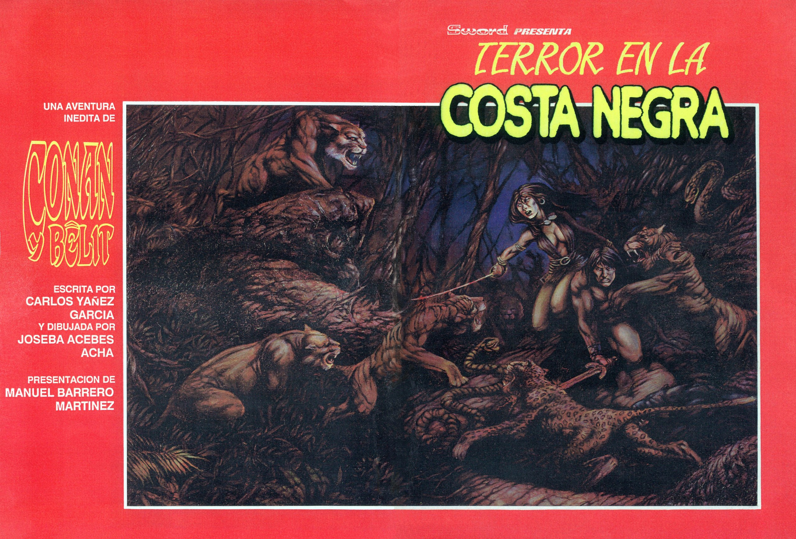 Portada ampliada de Terror en la Costa Negra