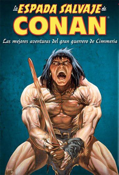 Portada ampliada de La espada salvaje de Conan