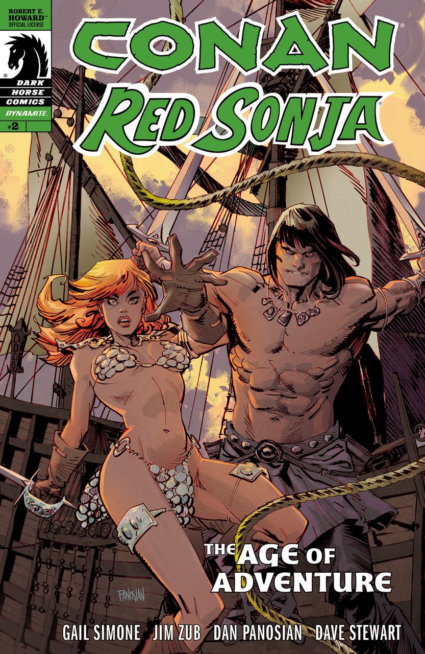 Portada ampliada de CONAN RED SONJA