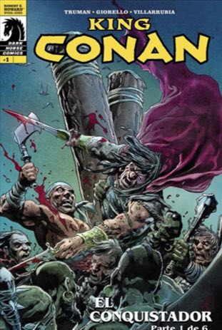 Portada ampliada de KING CONAN