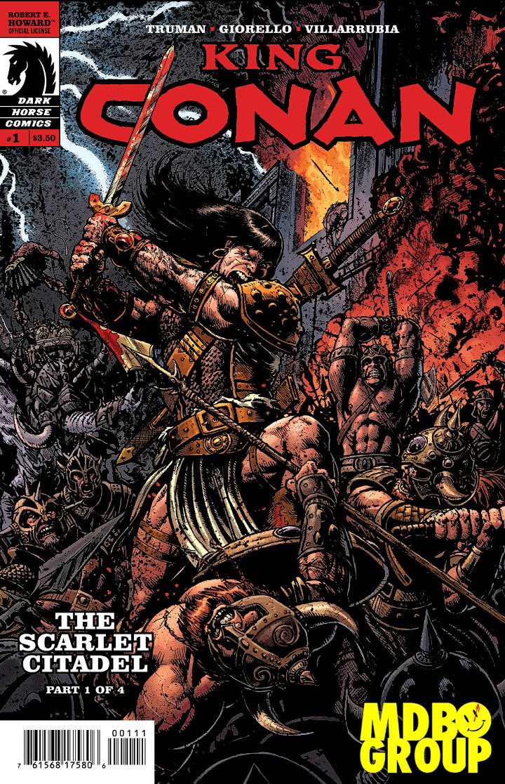 Portada ampliada de KING CONAN