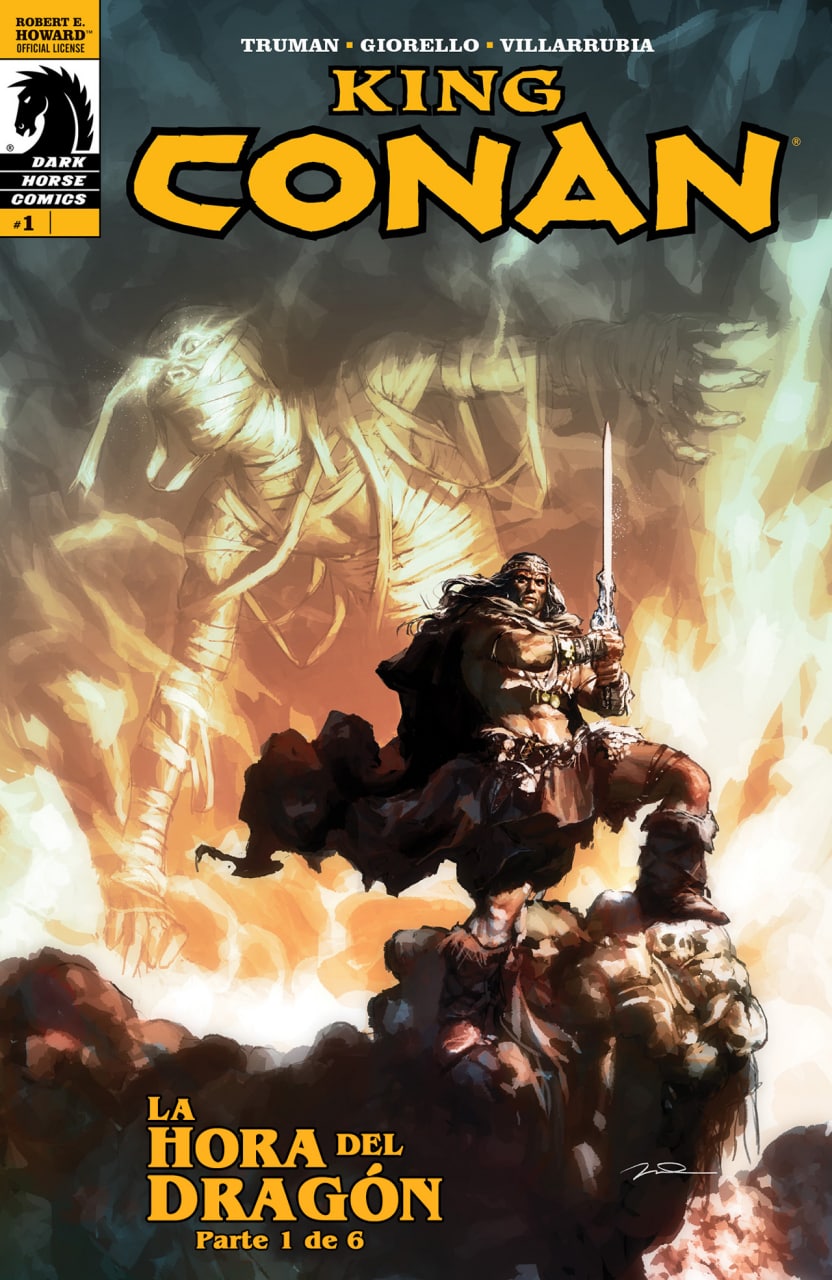 Portada ampliada de KING CONAN