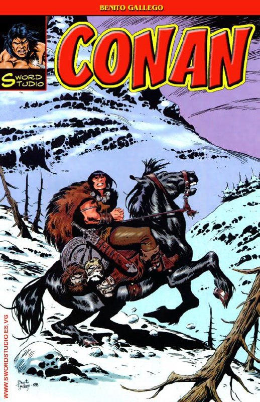 Portada ampliada de CONAN