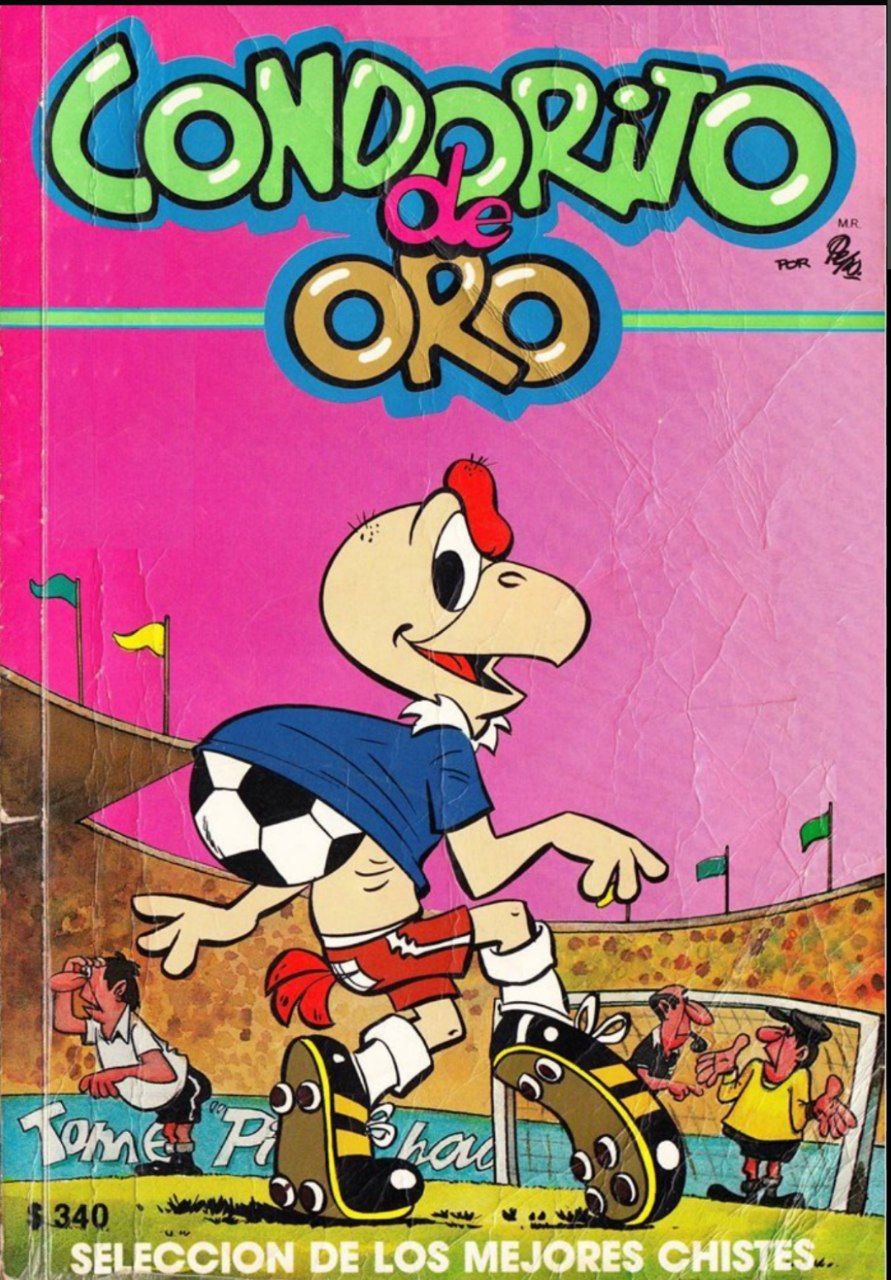Portada ampliada de Condorito de Oro