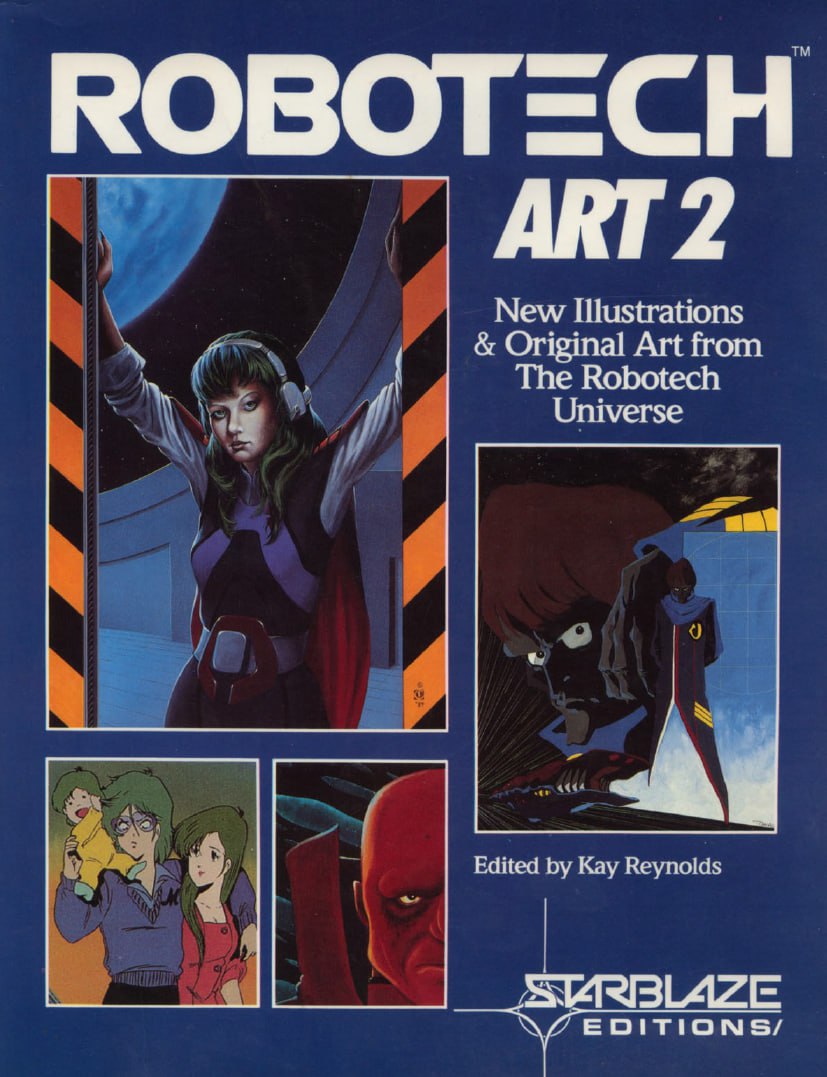 Portada ampliada de ROBOTECH ART 2