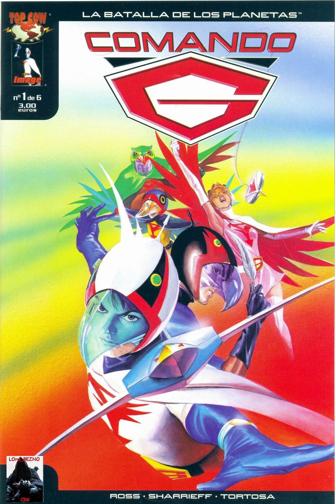 Portada ampliada de COMANDO G