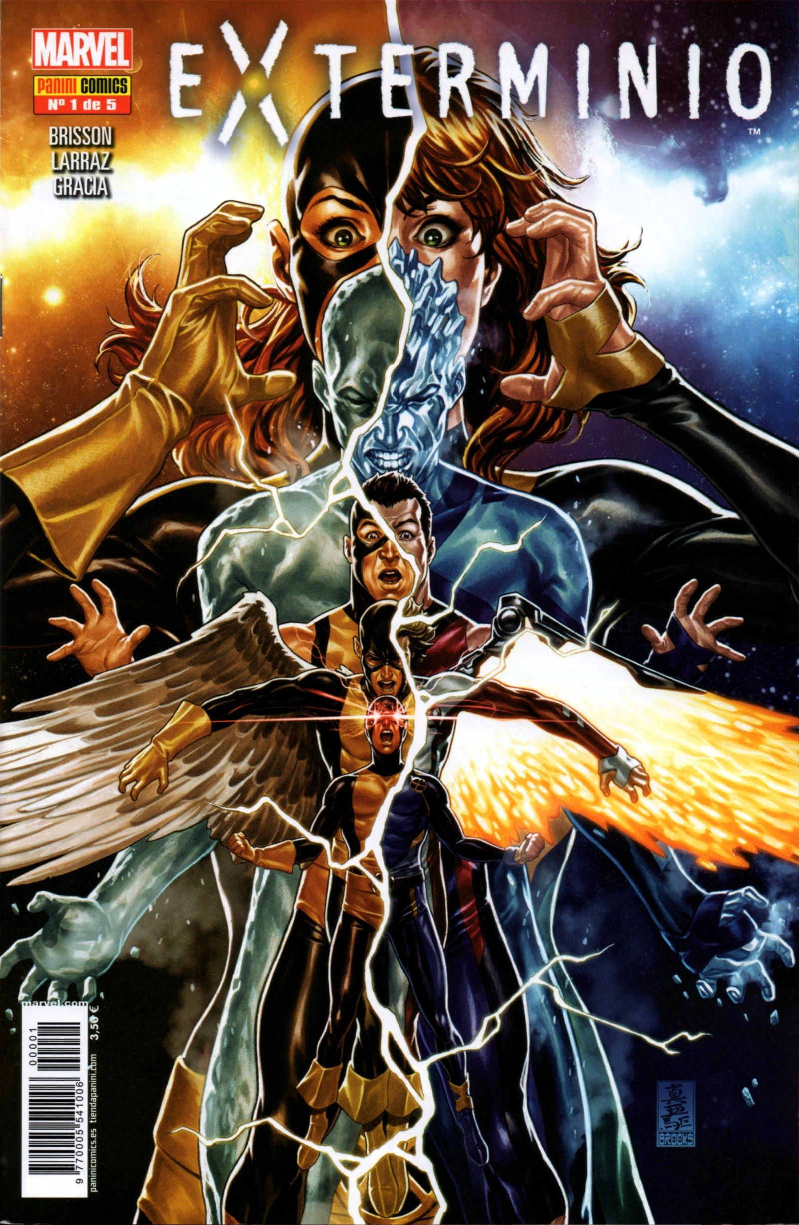 Portada ampliada de EXTERMINIO