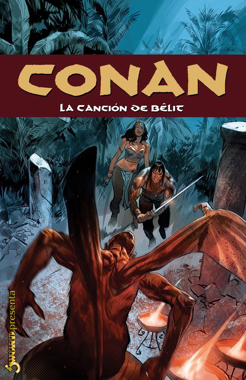 Portada ampliada de CONAN LA CANCIÓN DE BELIT