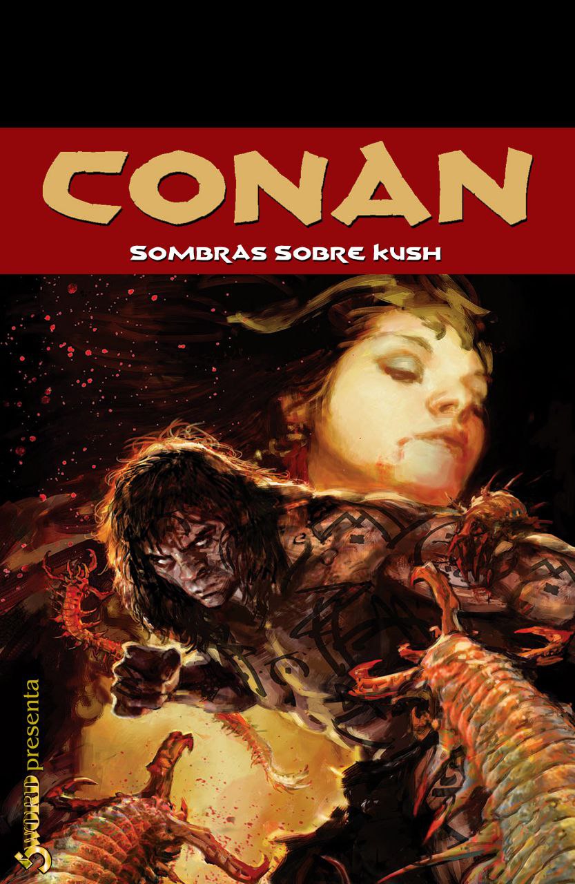 Portada ampliada de CONAN SOMBRAS SOBRE KUSH