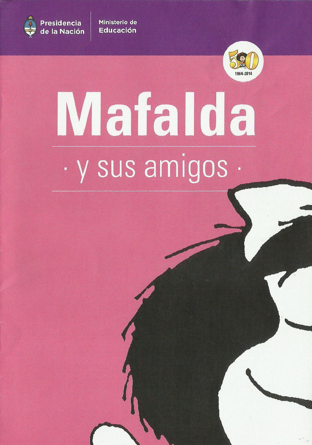 Portada ampliada de Mafalda y sus amigos