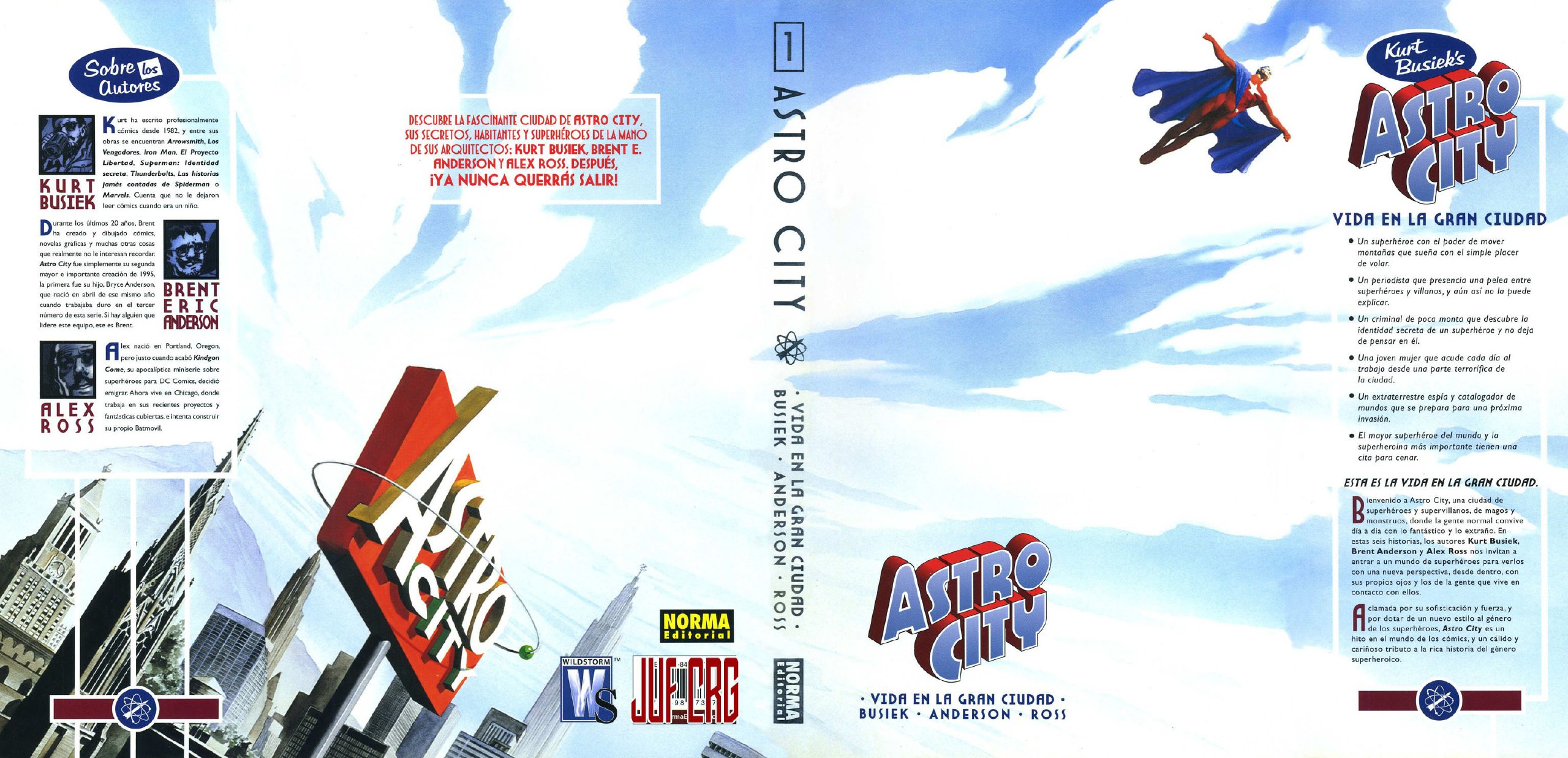Portada ampliada de Astro City