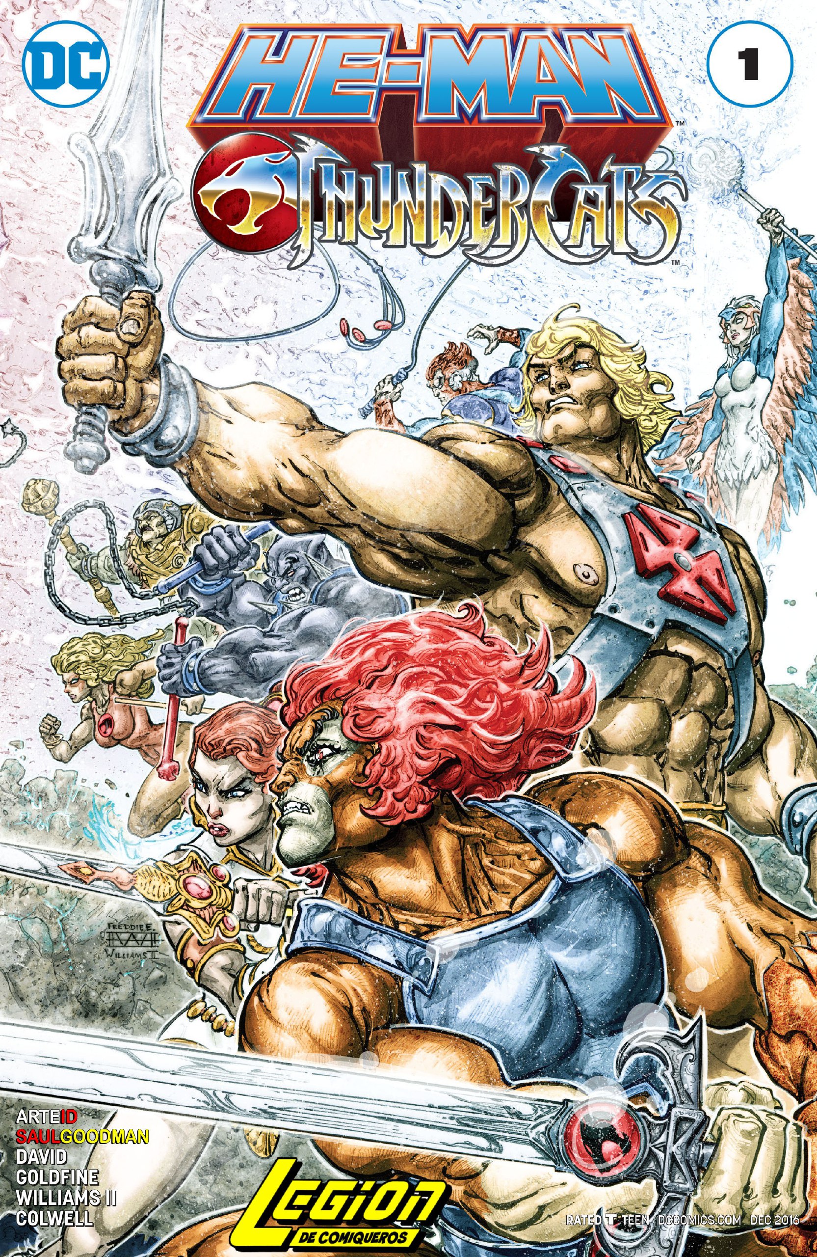 Portada ampliada de HE-MAN AND THUNDERCATS