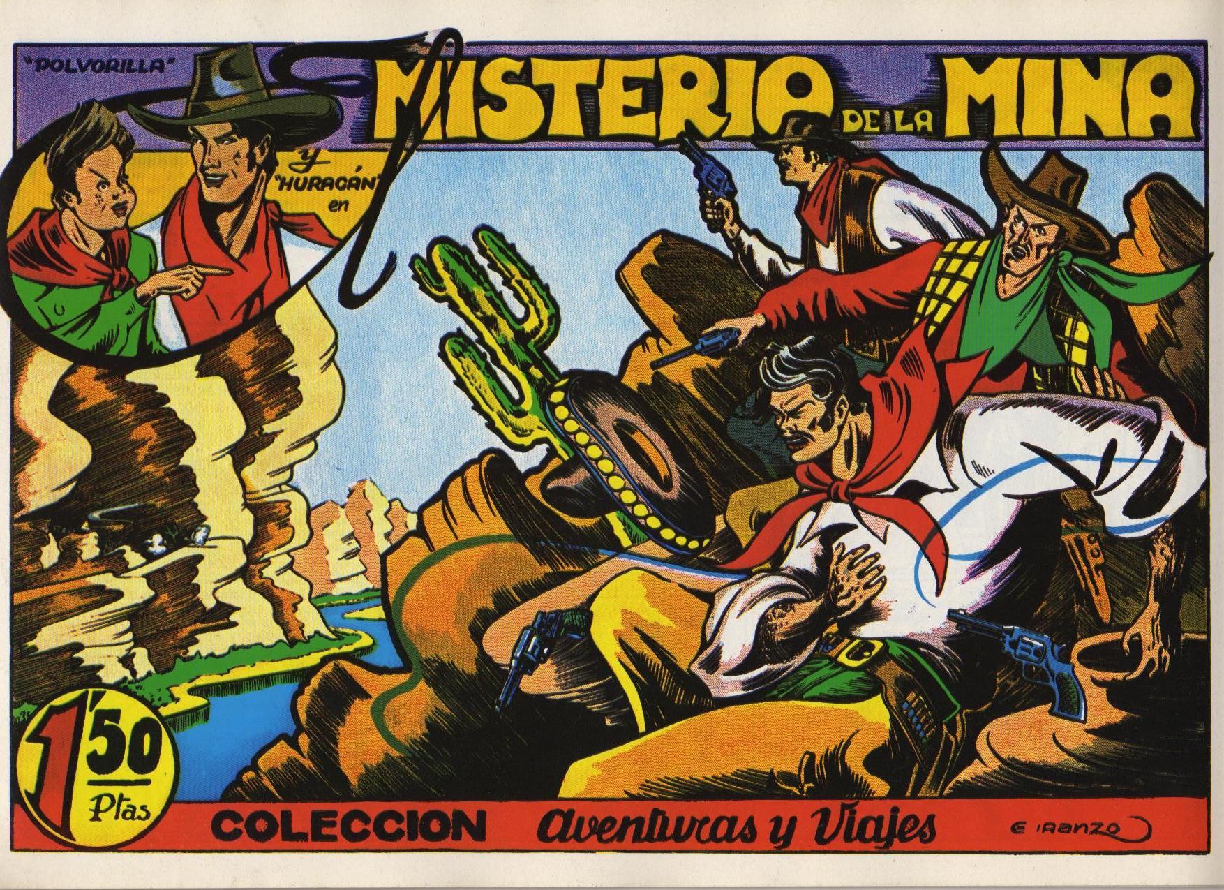 Portada ampliada de Misteria de la Mina