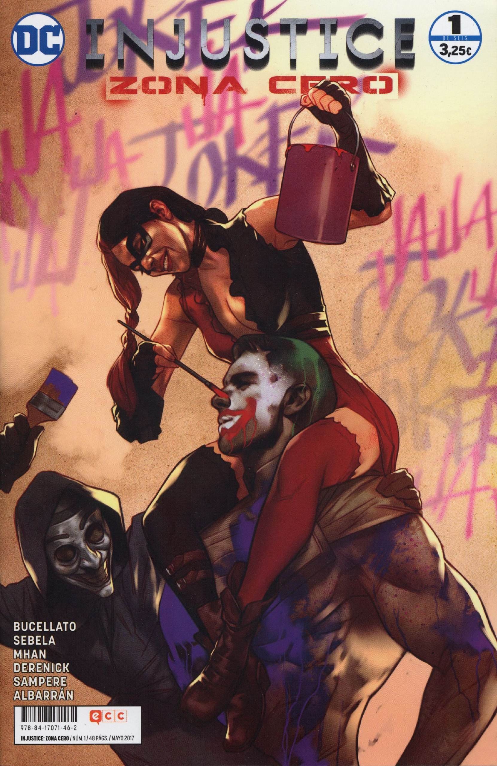 Portada ampliada de INJUSTICE! ZONA CERO