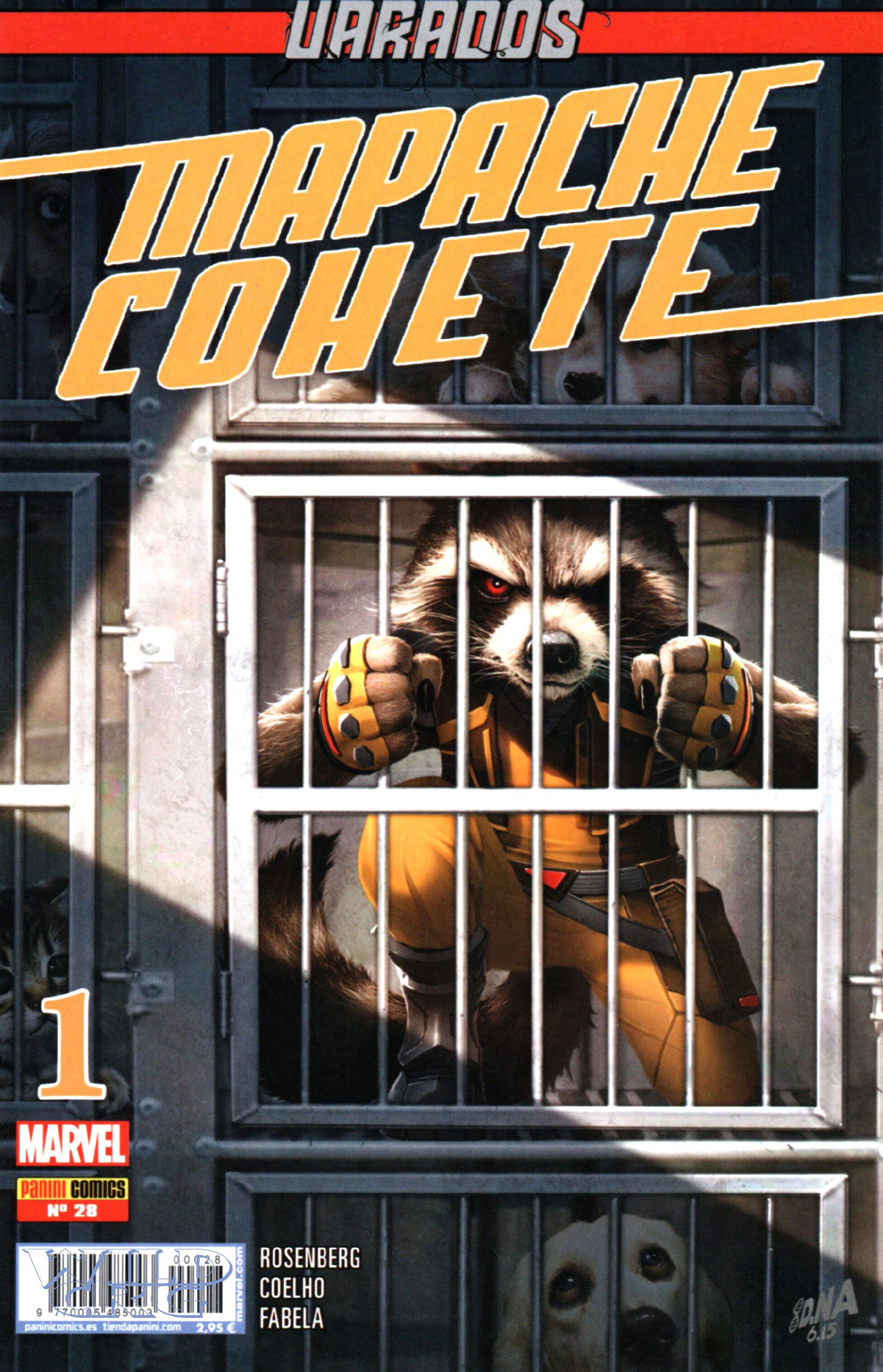 Portada ampliada de MAPACHE COHETE