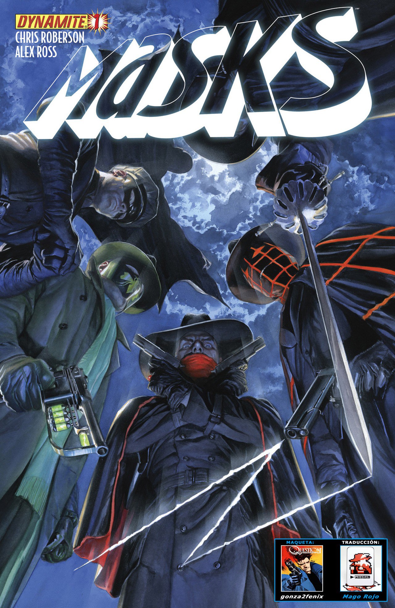 Portada ampliada de MASKS