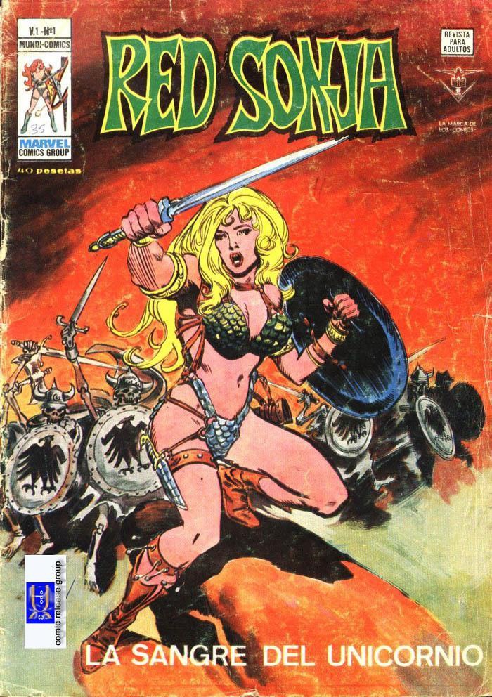 Portada ampliada de RED SONJA