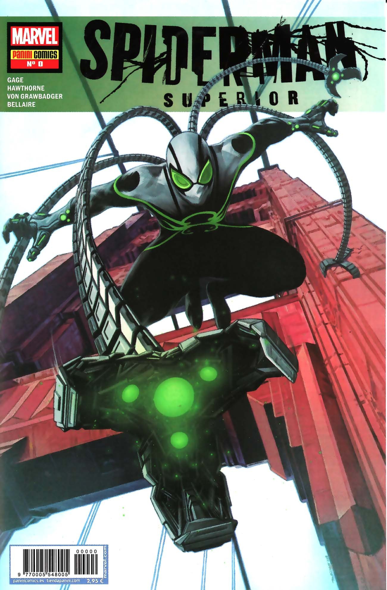 Portada ampliada de SPIDERMAN SUPERIOR