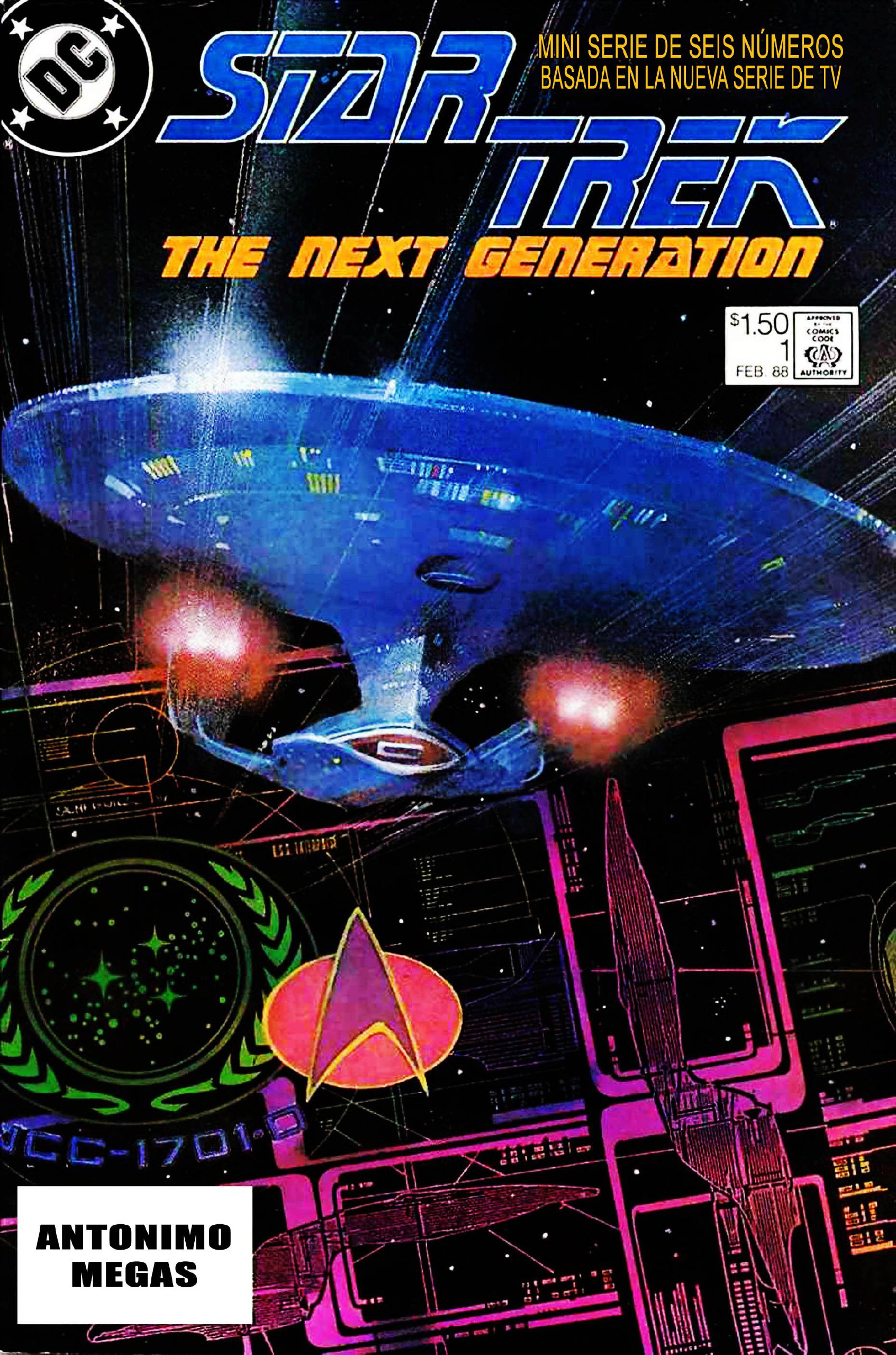 Portada ampliada de Star Trek The Next Generation
