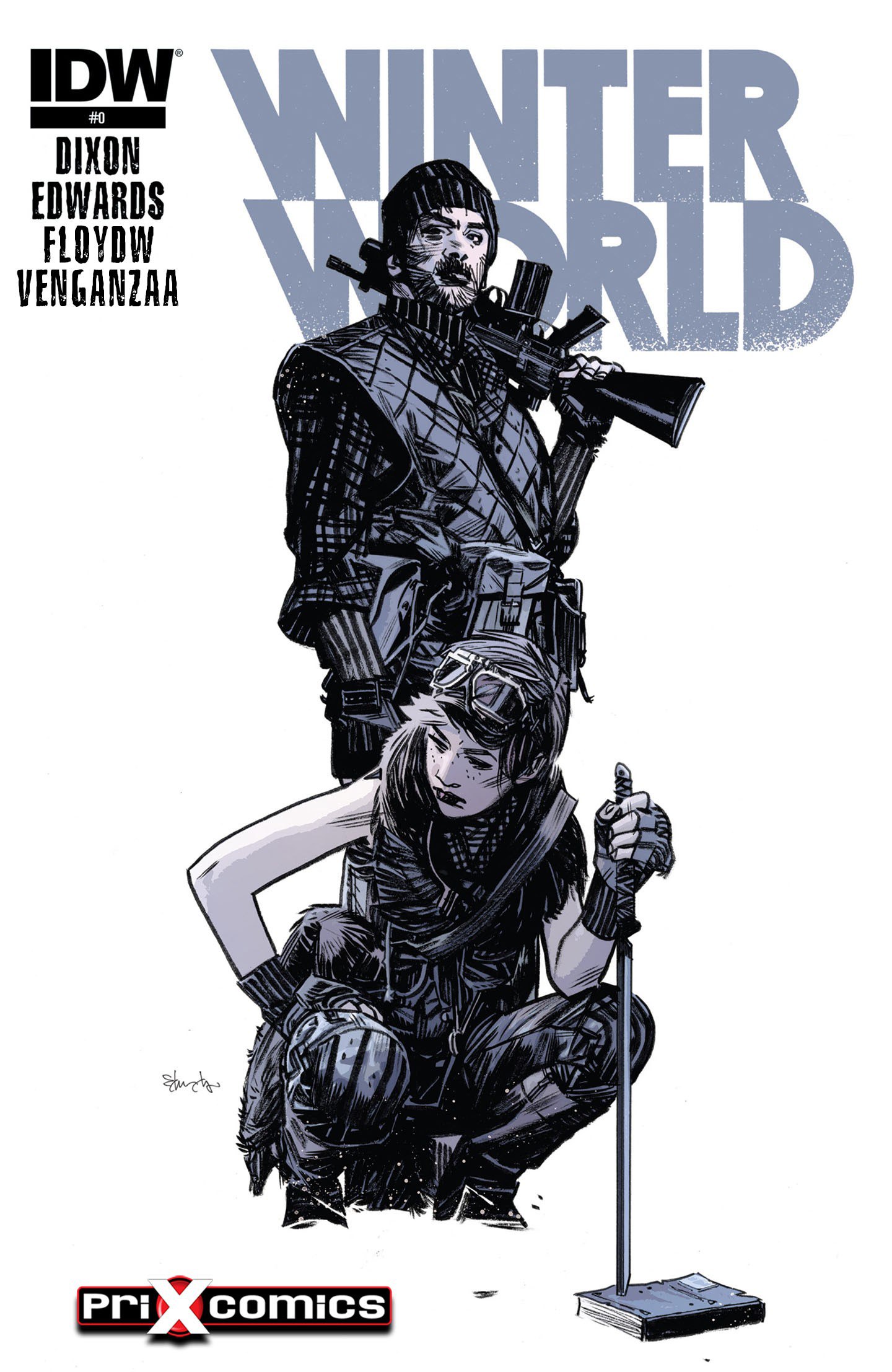 Portada ampliada de WINTER WORLD