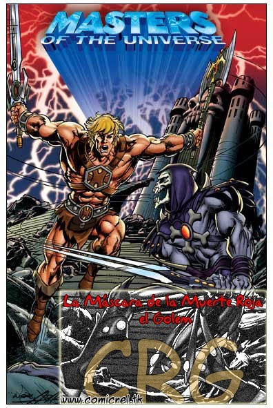 Portada ampliada de MASTERS OF THE UNIVERSE