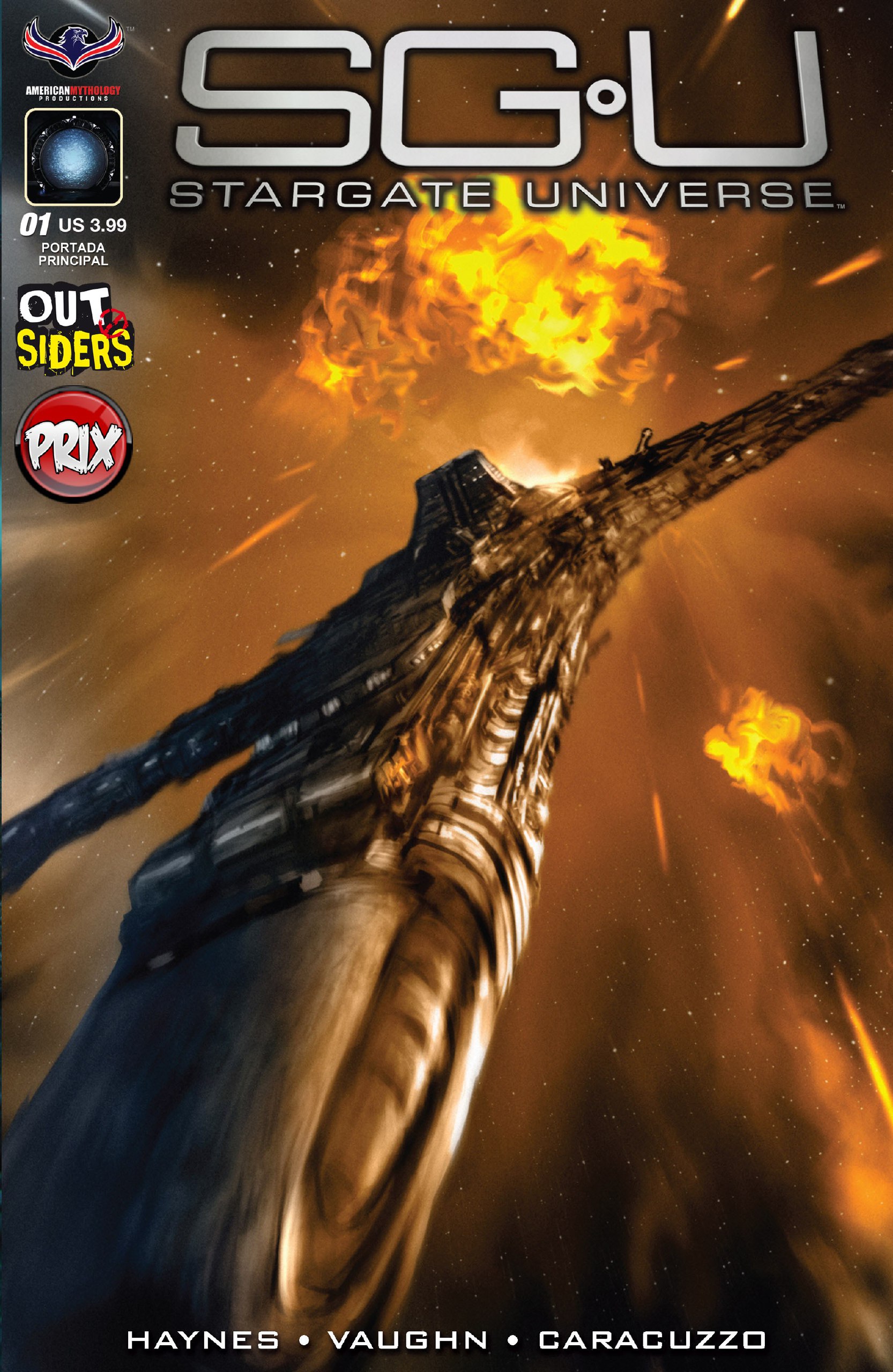 Portada ampliada de SG.U STARGATE UNIVERSE