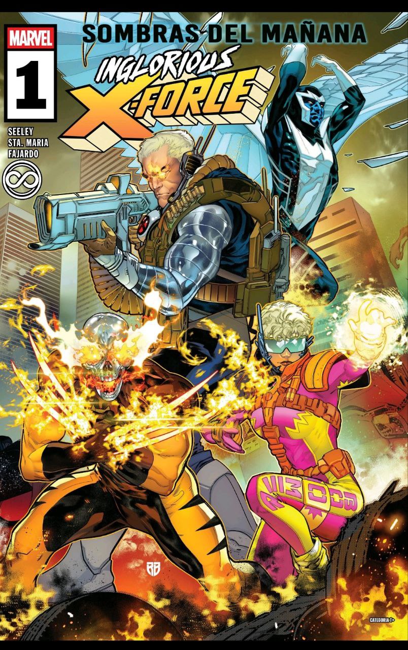 Portada ampliada de INGLORIOUS X-FORCE