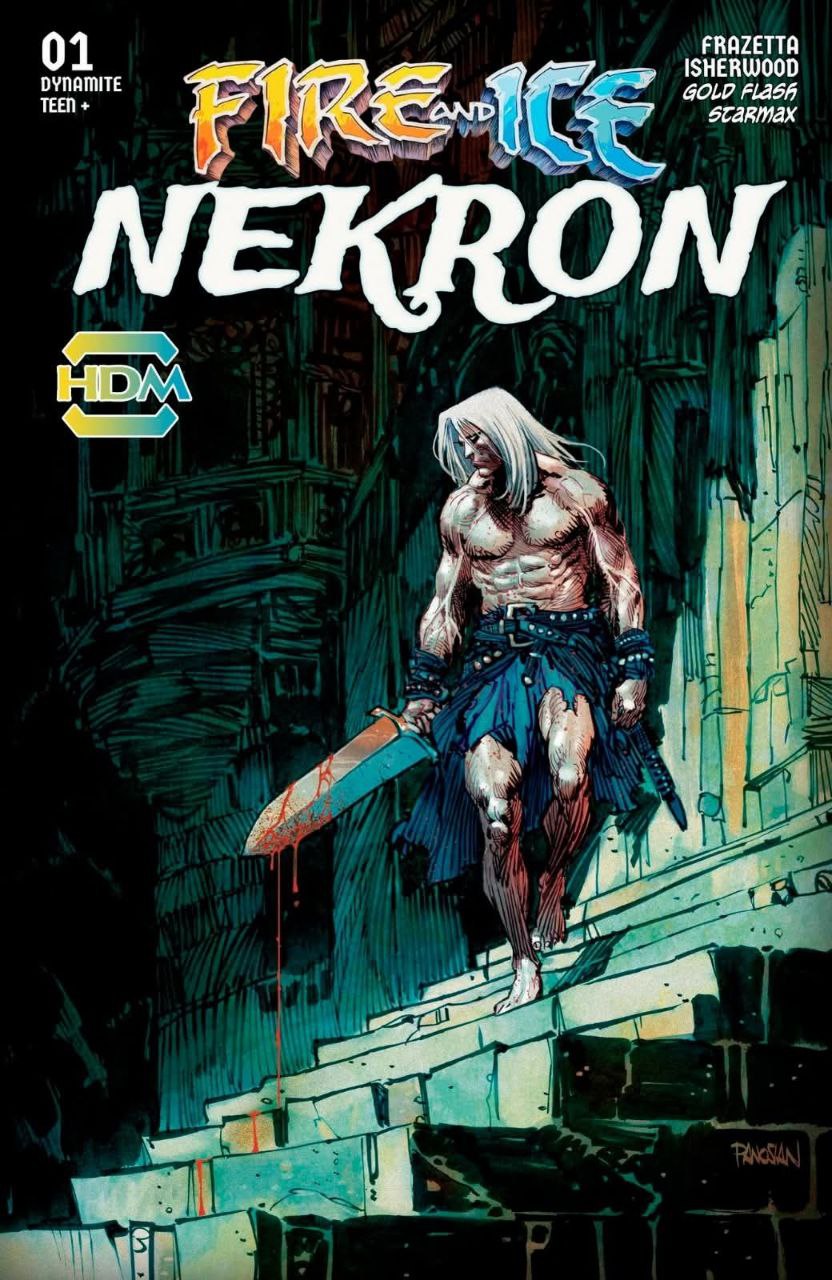 Portada ampliada de FIRE AND ICE NEKRON