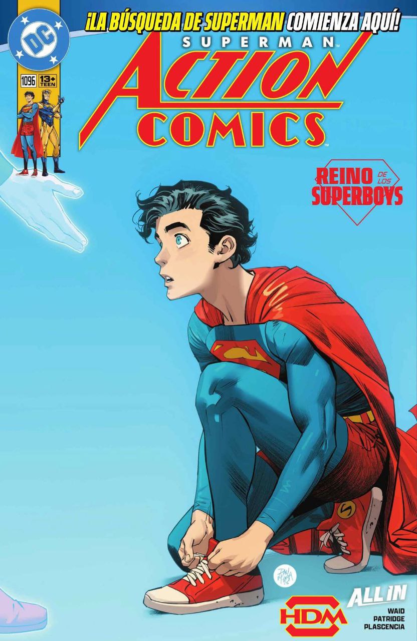 Portada ampliada de Action Comics