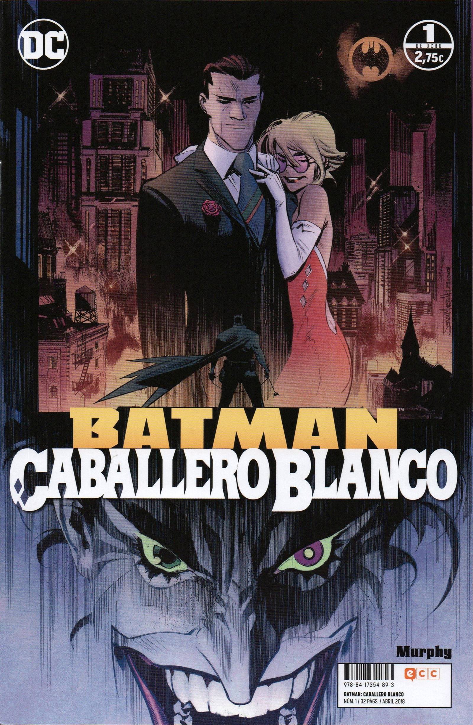 Portada ampliada de BATMAN CABALLERO BLANCO