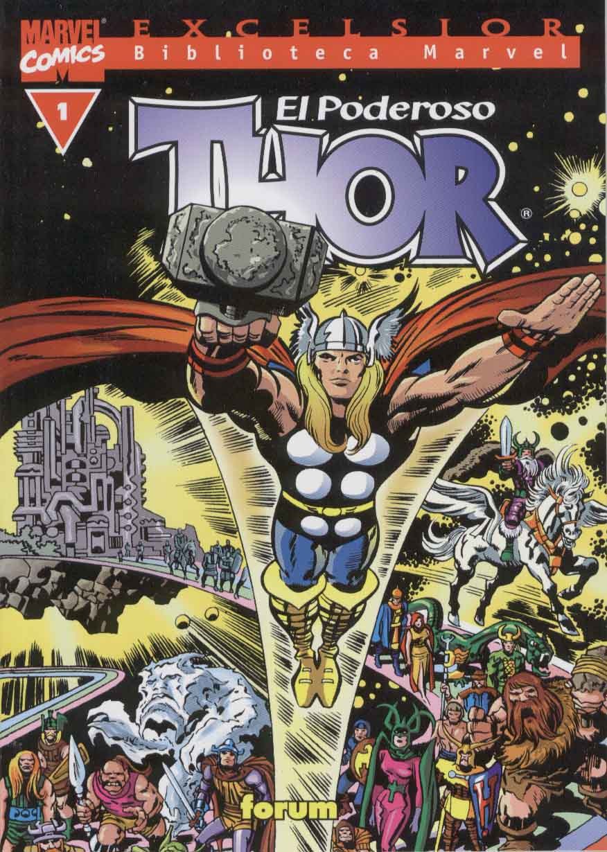 Portada ampliada de El Poderoso THOR