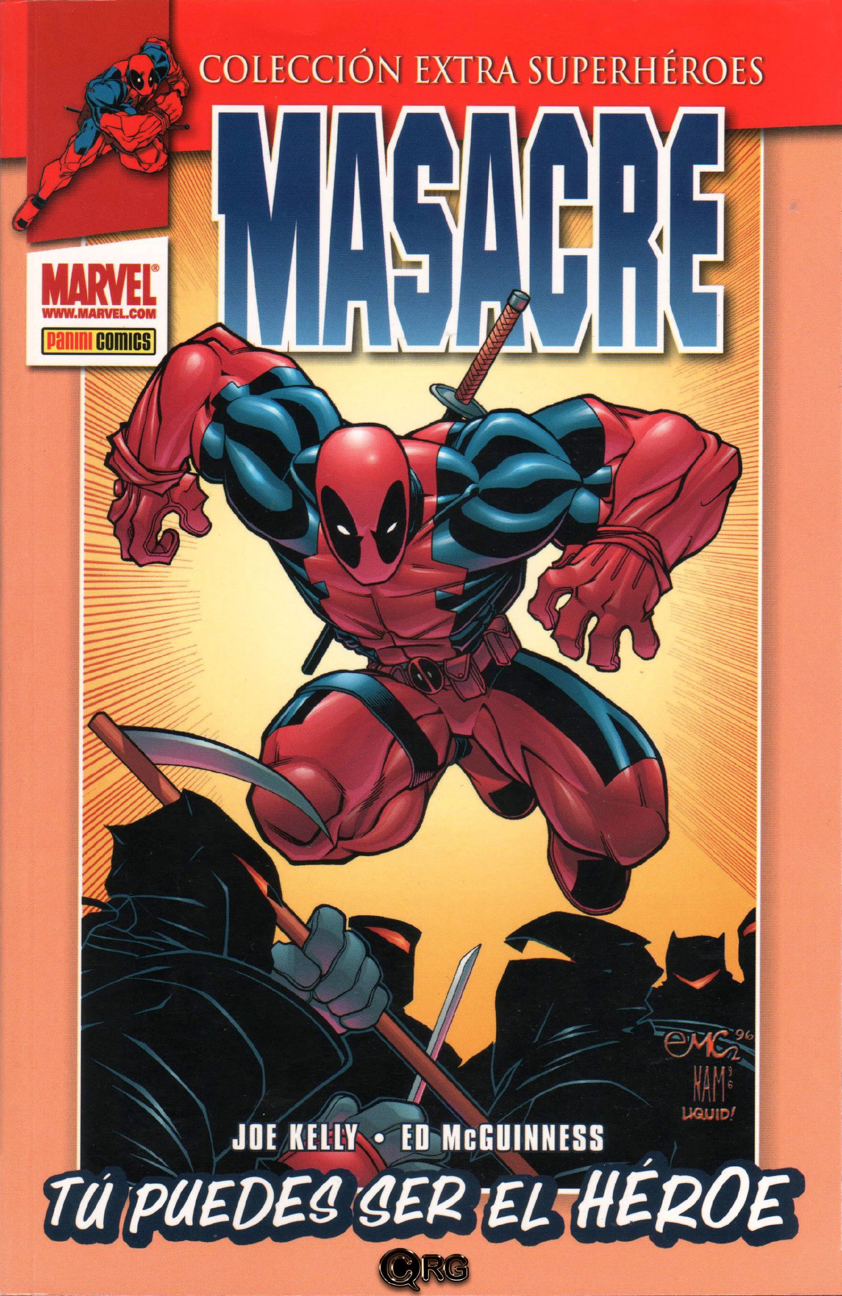 Portada ampliada de MASACRE
