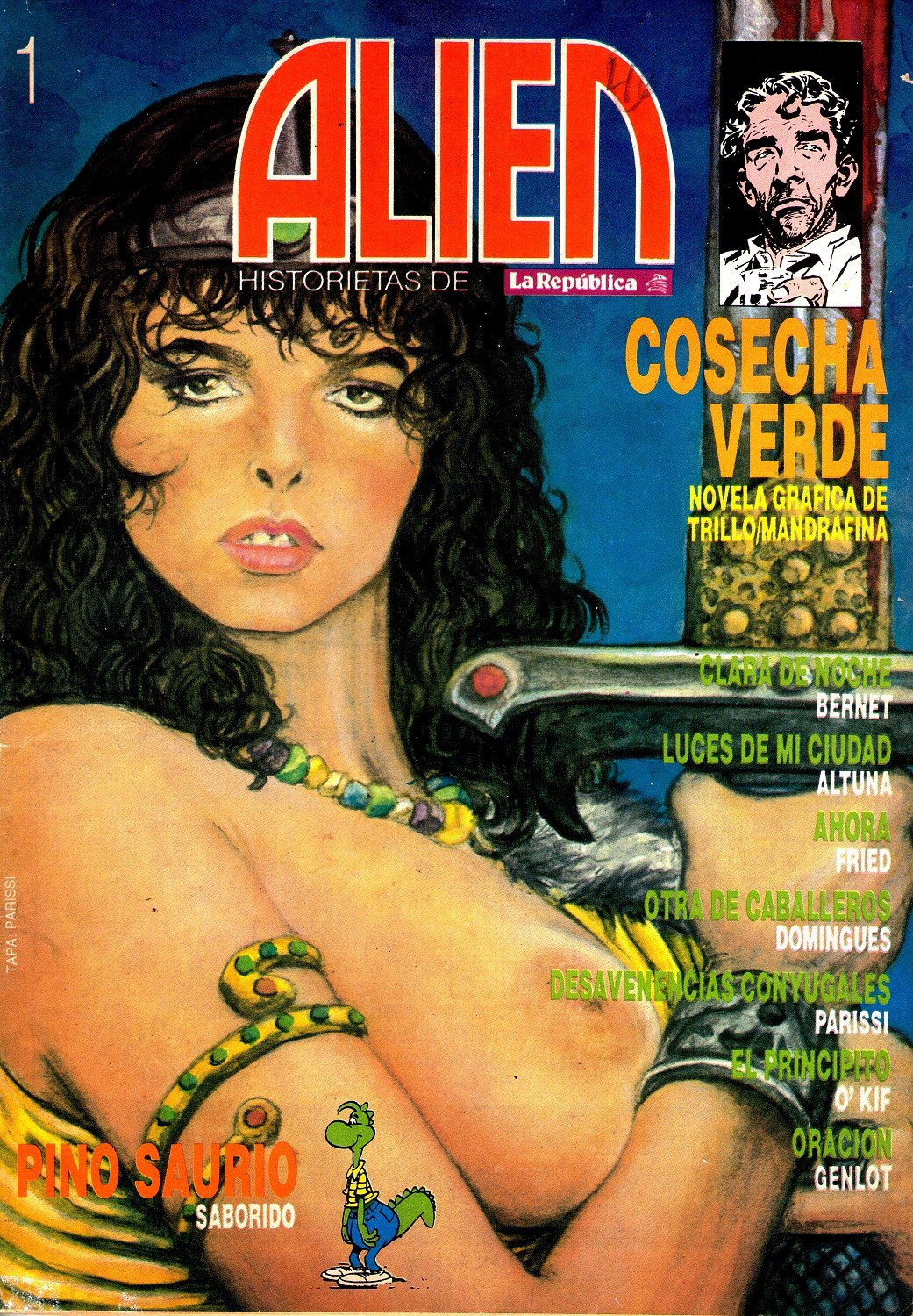 Portada ampliada de ALIEN