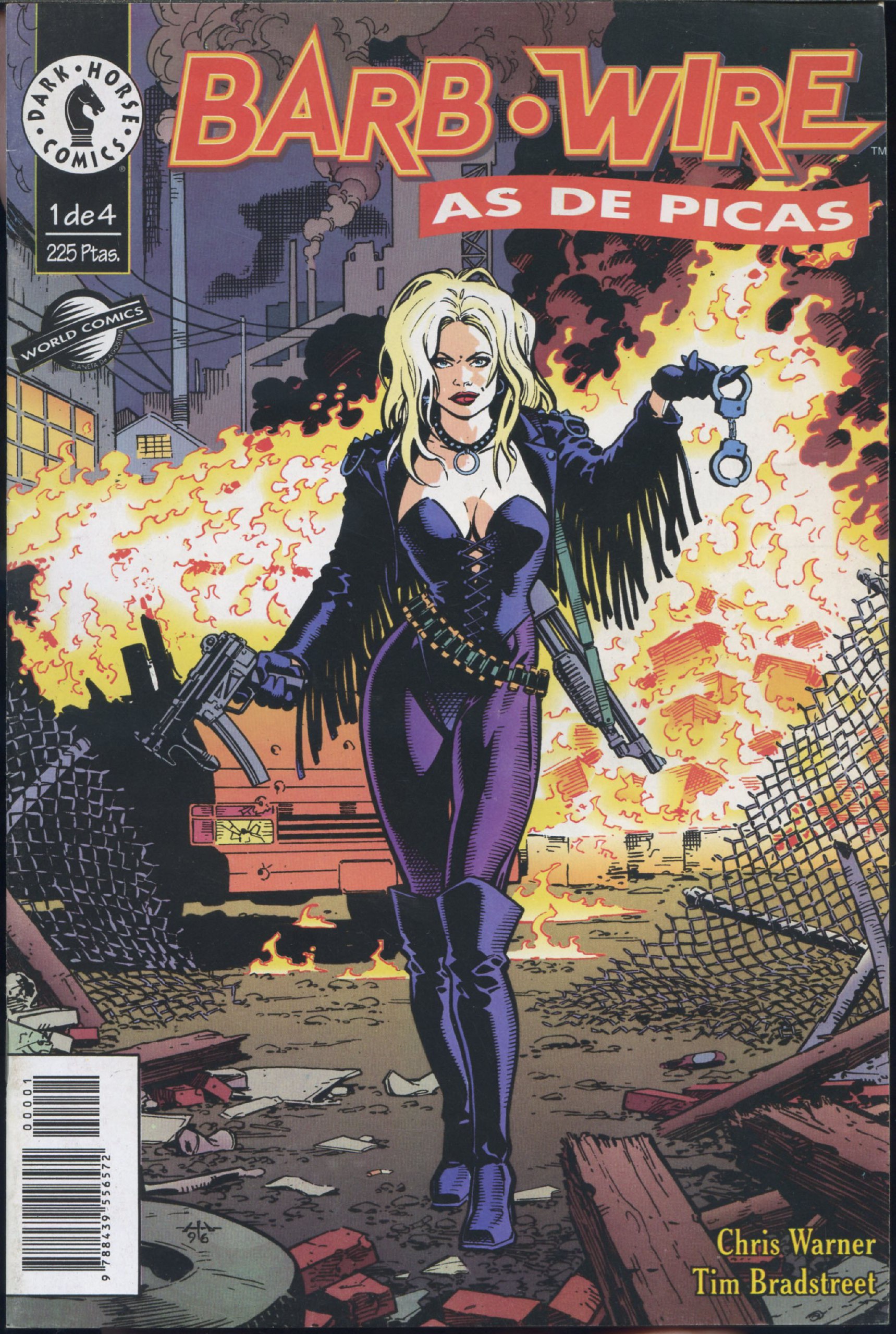 Portada ampliada de BARB-WIRE AS DE PICAS