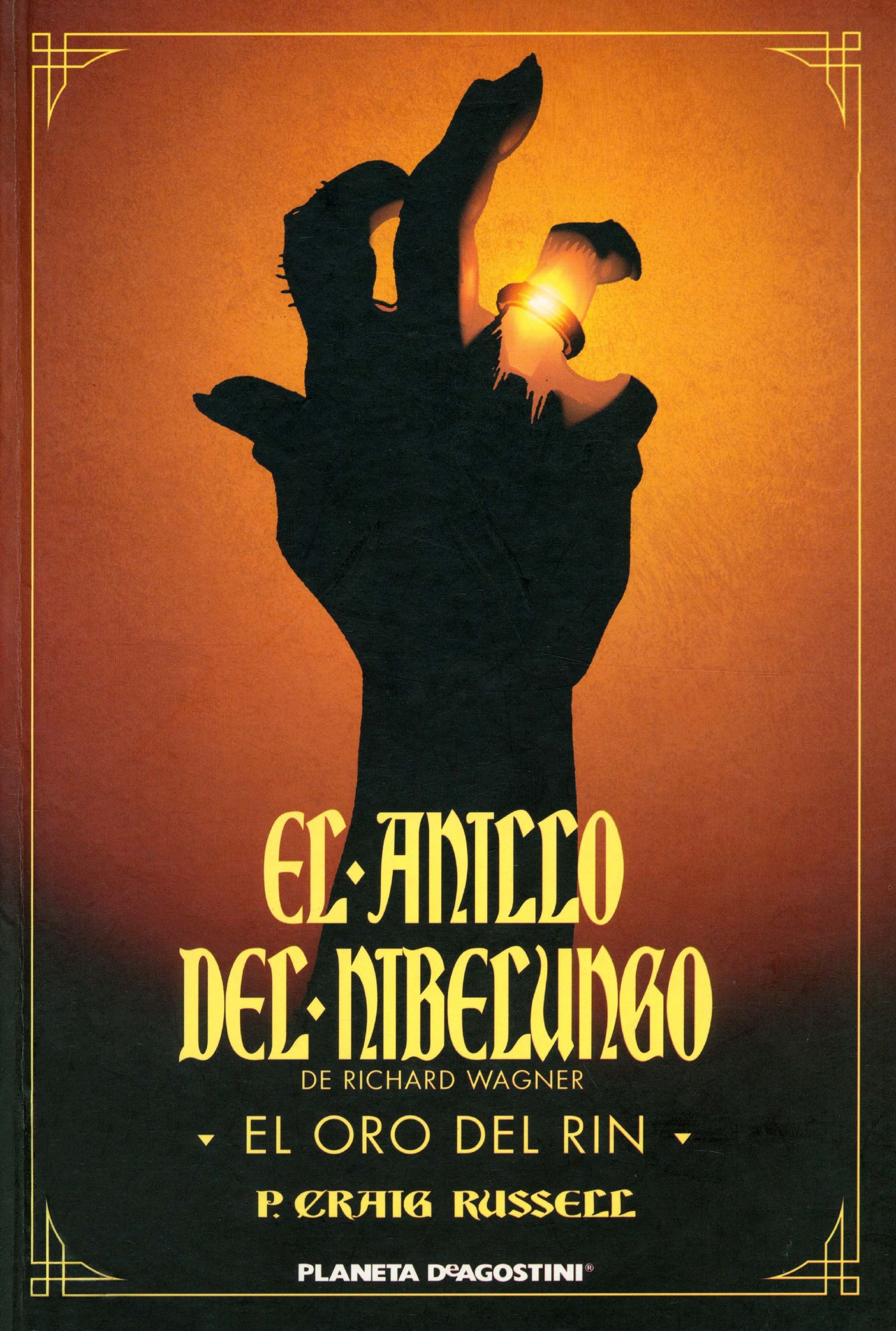 Portada ampliada de EL ANILLO DEL NIBELUNGO