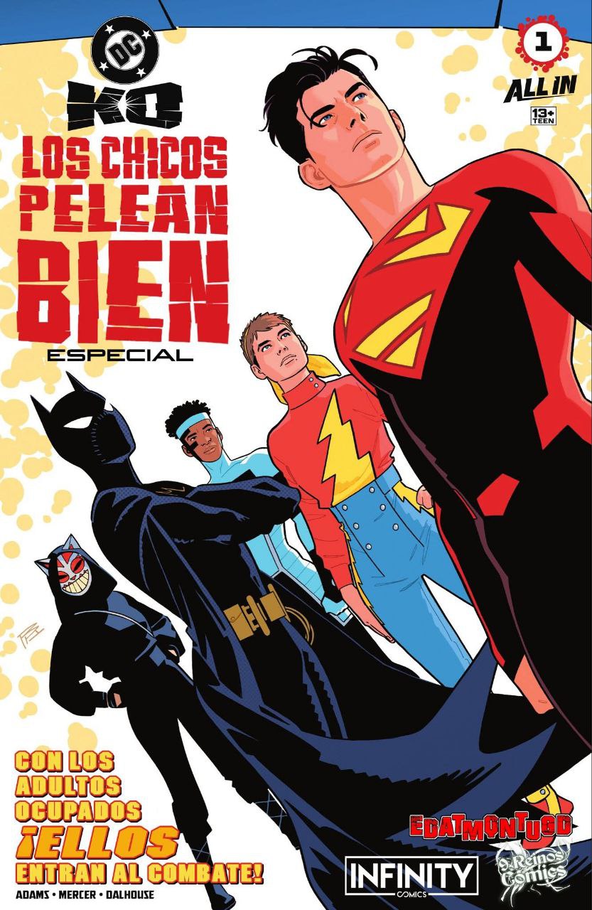 Portada ampliada de LOS CHICOS PELEAN BIEN ESPECIAL