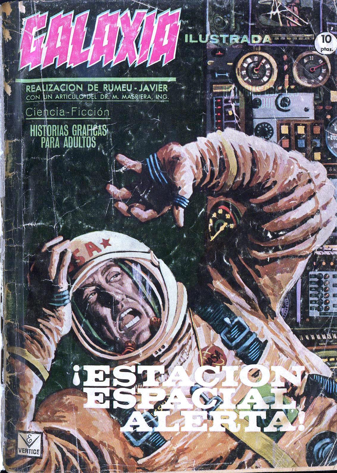 Portada ampliada de GALAXIA ILUSTRADA