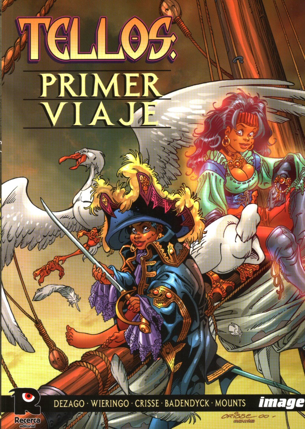 Portada ampliada de Tellos: Primer Viaje