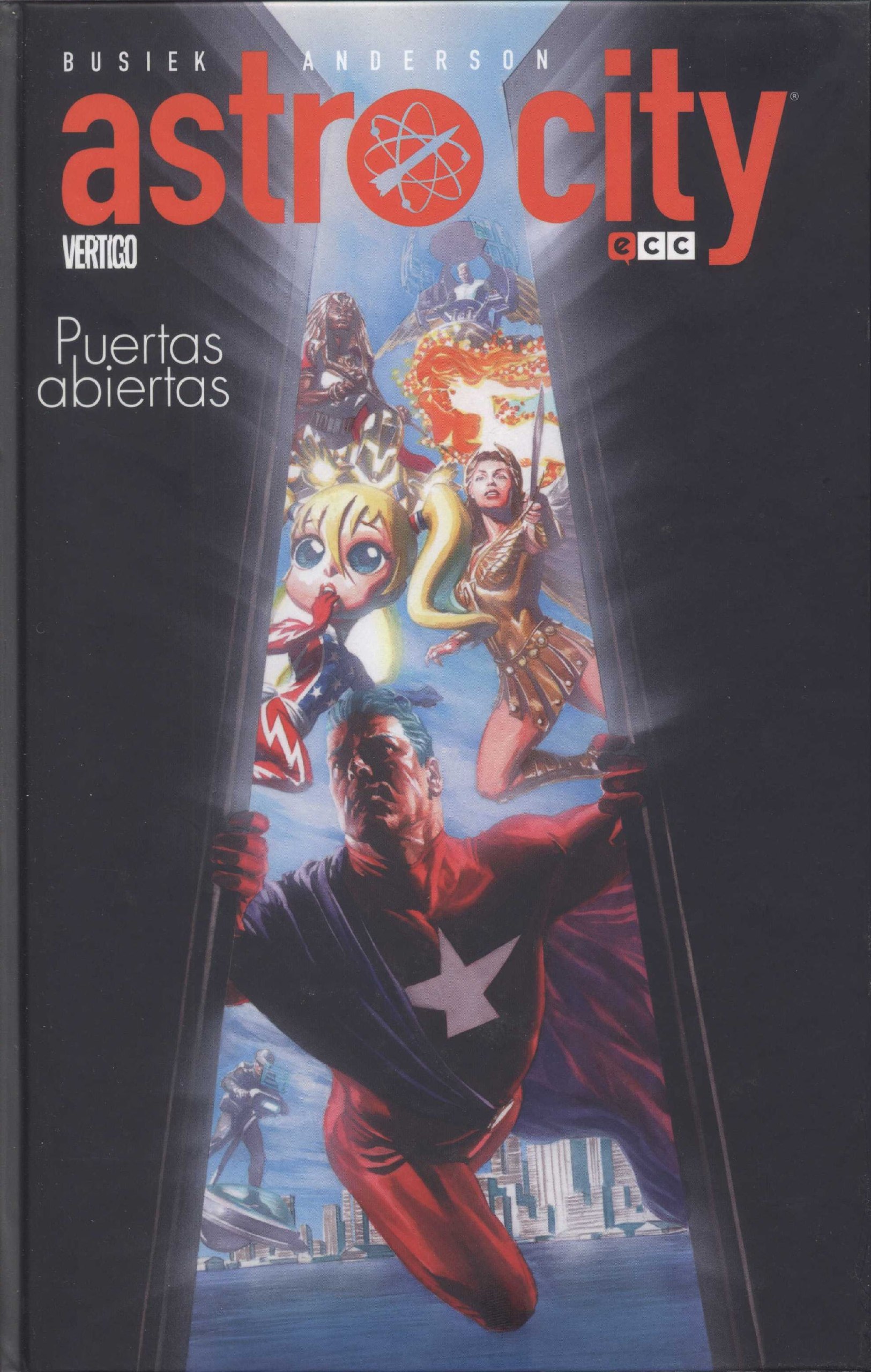 Portada ampliada de astro city