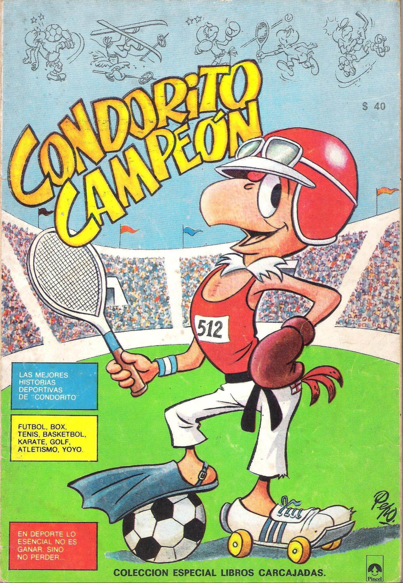 Portada ampliada de CONDORITO CAMPEON