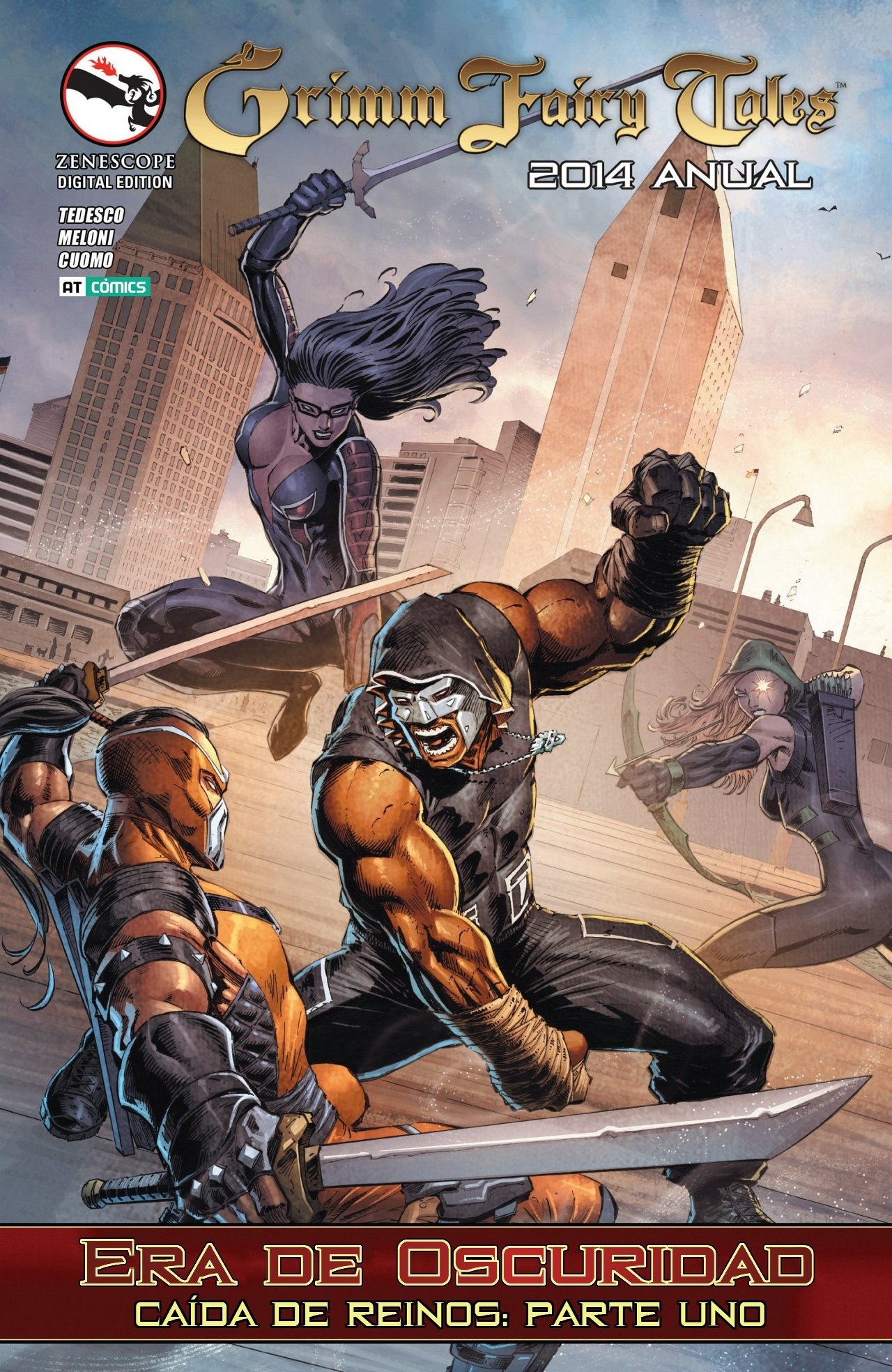 Portada ampliada de Grimm Fairy Tales 2014 Annual